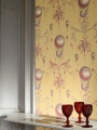 Tapeta balony w stylu toile de jouy Pierre Frey BP300003 Roziere - Fond Uni Collection Anniversaire 1823-2023