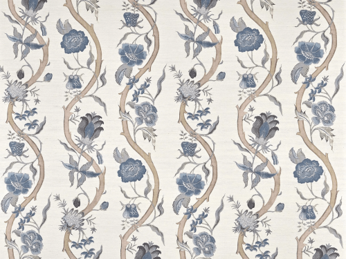 Tapeta tekstylna roślinna Pierre Frey BP346001 Indira Collection Anniversaire 1823-2023