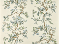 Tapeta tekstylna haftowana botaniczna Pierre Frey BP349003 Parvati Collection Anniversaire 1823-2023