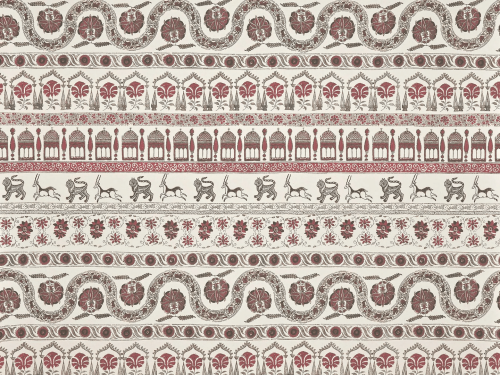 Tapeta tekstylna Pierre Frey BP369001 Poesie Indienne Collection Anniversaire 1823-2023