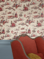 Tapeta scenki rodzajowe Pierre Frey BP371001 Scene De Campagne Collection Anniversaire 1823-2023