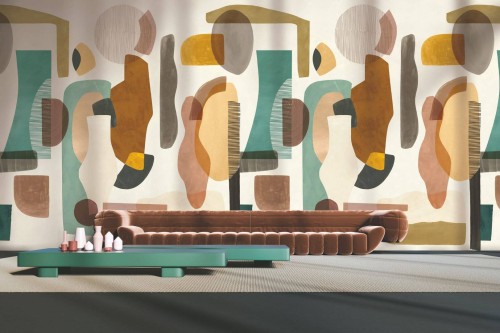 Mural geometryczny abstrakcyjny Casamance 76350202 Audria Panoramas 3