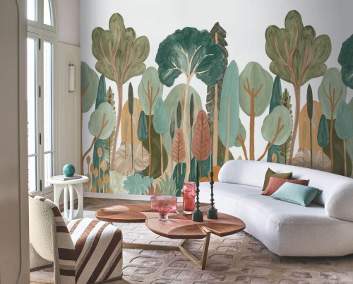 Mural drzewa Casamance 76381018 Orme Panoramas 3