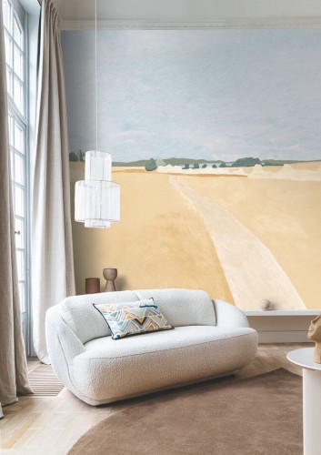 Mural krajobraz pól pszenicy Casamance 76442038 Moisson Panoramas 3