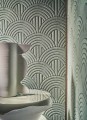 Tapeta tekstylna 3D w stylu art-deco Casamance 71520666 Volutis Arcane