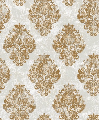 Tapeta złoty ornament Galerie W78228 Lustre