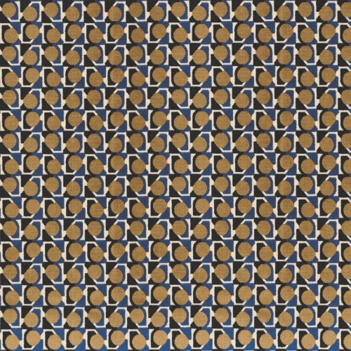 Tkanina obiciowa z geometrycznym wzorem Camengo 35510472 Capsule Boomerang