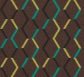 Tapeta geometryczna Khroma JOY003 Zigzag Joy