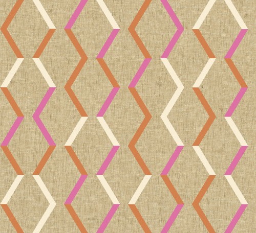 Tapeta geometryczna Khroma JOY004 Zigzag Joy