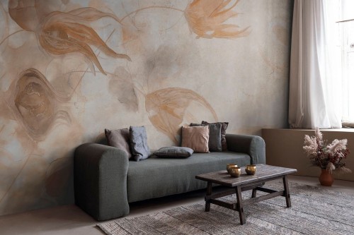 Fototapeta akwarelowe kwiaty TapLab 556_004 SOFT Collection 24