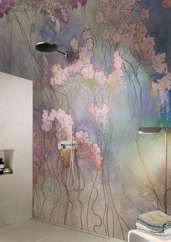 Fototapeta kwiaty kopru TapLab 564_001 REVOIR Collection 24