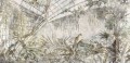 Fototapeta tropikalna roślinność w oranżerii TapLab 567_004 IVY Collection 24