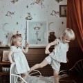 Tapeta zabawki French Characters In The Light Sky / Toys From The Attic Dekornik DEKO.TAP.162