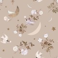 Tapeta w jaskółki Birds in The Night Sky Dekornik DEKO.TAP.194