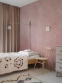 Fototapeta falujące kropeczki Rebel Walls R18761 Wiggly Dots Pink Natural Aesthetics