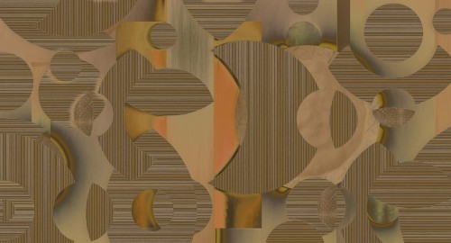 Fototapeta geometryczna Muance MU15009 Mirage Mosaic Lush