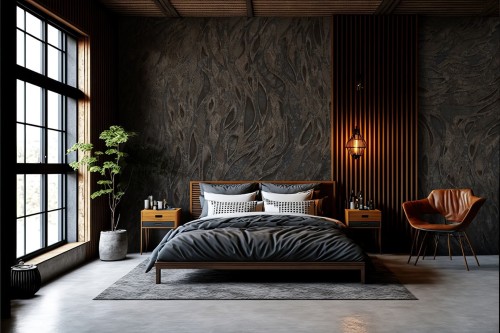 Fototapeta z nowoczesnym falującym wzorem Muance MU15070 Cascade Lush