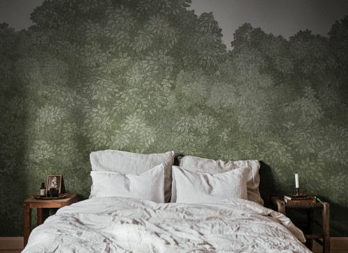 Fototapeta drzewa Rebel Walls R18794 Belle Buisson Green Scenic Landscapes