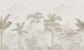 Fototapeta tropikalne drzewa Rebel Walls R18804 Jungle Horizon Beige Scenic Landscapes