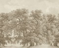 Fototapeta krajobraz dębów Rebel Walls R18821 Vintage Oaks Beige Scenic Landscapes