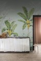 Fototapeta tropikalna bananowce Rebel Walls R18834 Banana Tree Jungle Light Blue Scenic Landscapes