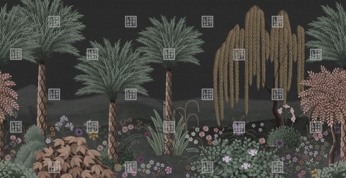 Fototapeta egzotyczny krajobraz London Art MUN01N C La Course Tale Books: Les Mille et une Nuits