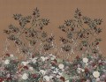 Fototapeta krzewy i kwiaty London Art MUN02 B Fleurs Magiques Tale Books: Les Mille et une Nuits
