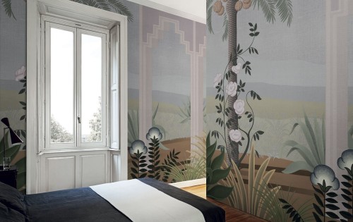 Fototapeta krajobraz przyrody i architektury London Art MUN05 D Distance Tale Books: Les Mille et une Nuits