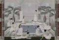 Fototapeta antyczna łaźnia London Art MUN14 D Les Baigneurs Tale Books: Les Mille et une Nuits