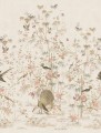 Fototapeta japoński ogród Sandberg S10415 Chinoiserie Garden Eggshell