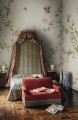 Fototapeta roślinne pnącza i ptaki Sandberg S10424 Bloom Spring Green Chinoiserie Garden