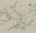 Fototapeta roślinne pnącza i ptaki Sandberg S10426 Bloom Gray Chinoiserie Garden