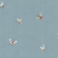 Tapeta motyle Sandberg S10448 Butterflies Misty Blue Chinoiserie Garden