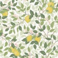 Tapeta cytryny i liście Boras Tapeter 5702 Citrontrad Orangeri