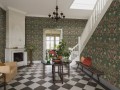 Tapeta roślinny ornament Boras Tapeter 5721 Ortagard Orangeri