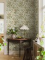 Tapeta kwiaty vintage Boras Tapeter 5727 Hortensia Orangeri