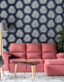 Tapeta liście palmy Seabrook SL80712 The Simple Life