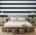 Tapeta tekstylna w paski Seabrook SC21002 Summer House