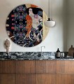 Mural okrągły artystyczny Dots Judith II 8946 Wallcolors