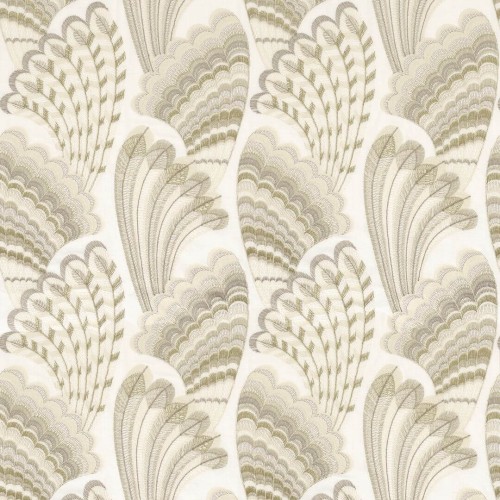 Tkanina haftowane pióra Camengo 38580148 Piuma