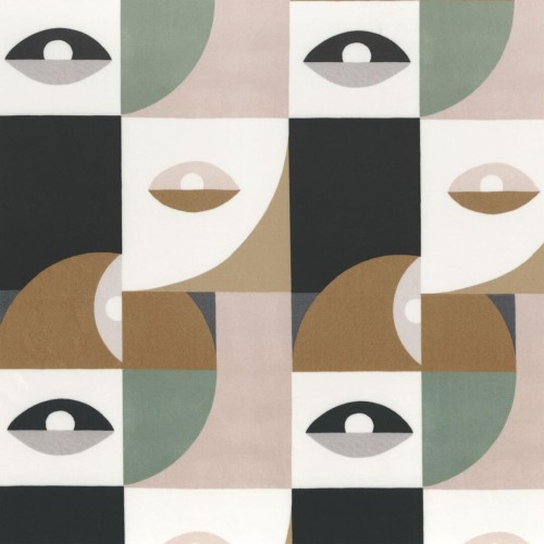 Tkanina welurowa Camengo 42970119 Clin D'oeil Choregraphie