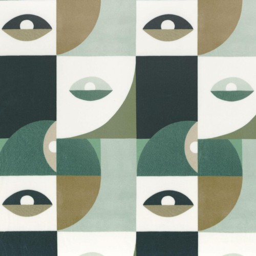 Tkanina welurowa Camengo 42970250 Clin D'oeil Choregraphie