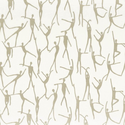 Tkanina haftowana Camengo 43840122 Choregraphie