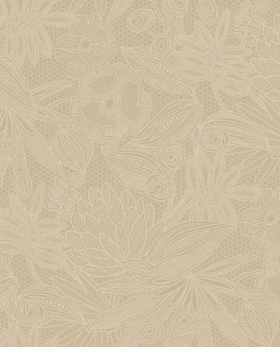 Tapeta koronkowe kwiaty Eijffinger 340112 Gilded