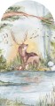 Mural łuk leśne zwierzęta Wall Art Deer Friends Łuk