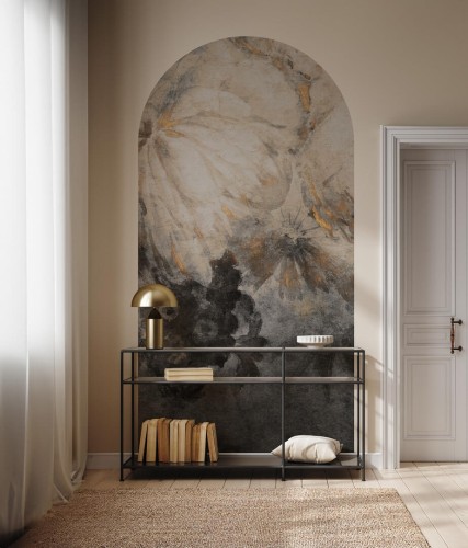 Mural łuk artystyczna kwiaty Wall Art Harmony Ash Łuk