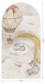 Mural łuk śpiące króliczki Wall Art Moonie Beige Łuk