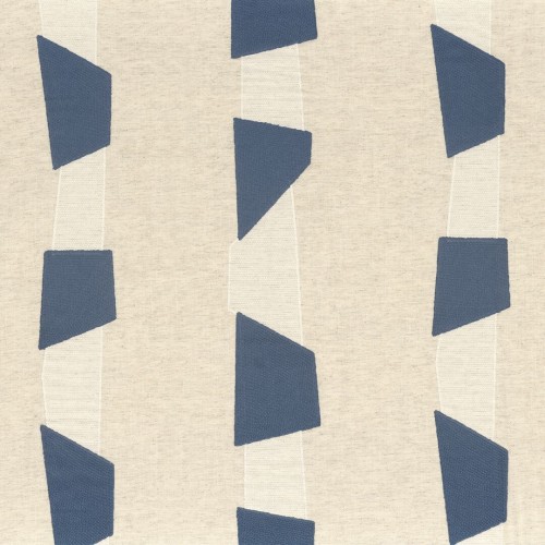 Tkanina z haftowanym nowoczesnym wzorem Camengo 41300423 Lakota Totem