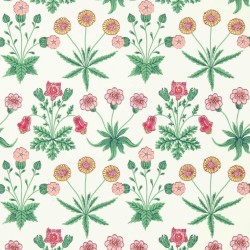 Tapeta bukiety kwiatów Morris & Co. 510005 Daisy Bedford Park
