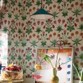 Tapeta bukiety kwiatów Morris & Co. 510005 Daisy Bedford Park